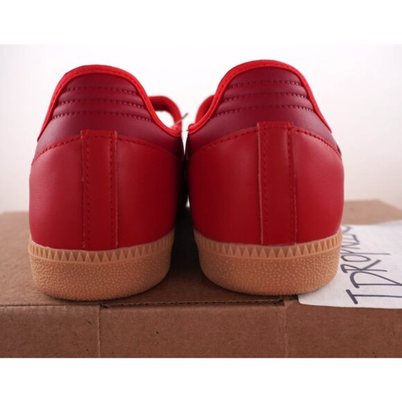 Adidas Samba Jane Red/White Scarlet Gum Women's Shoes - Picture 9 of 10